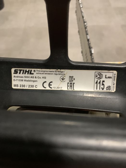 Бензопила Sthil MS 230