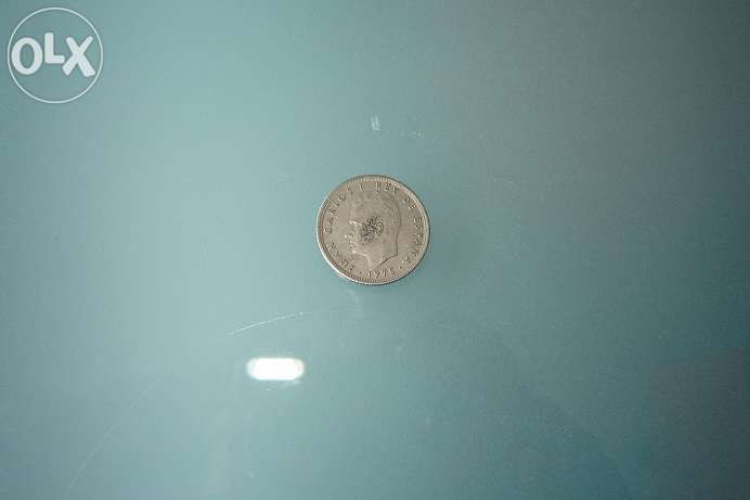 Moeda - 5 pesetas de Espanha de 1975