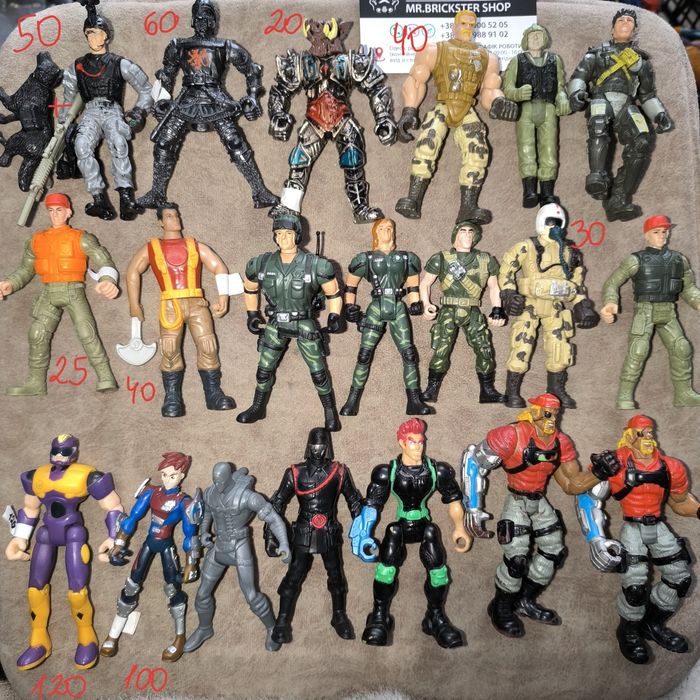 Фигурки людей солдаты военные чап мей chap mei человечки lanard Hasbro