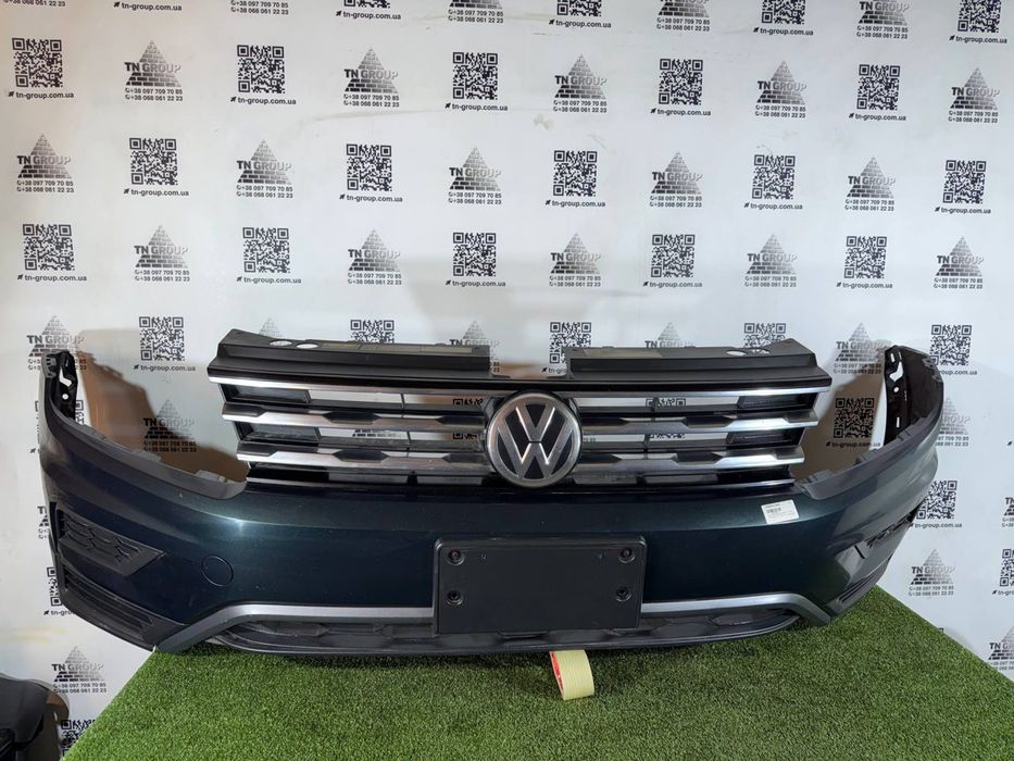 Передній бампер Tiguan 2 рестайлінг 2018-2022 Volkswagen Tiguan II бам