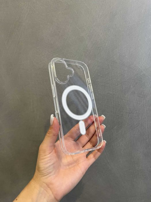 Чохол Clear Magsafe для iPhone 16 чохол айфон 16 чехол
