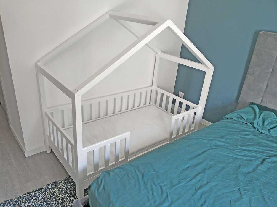 Cama Casinha X para Criança (Montessori)