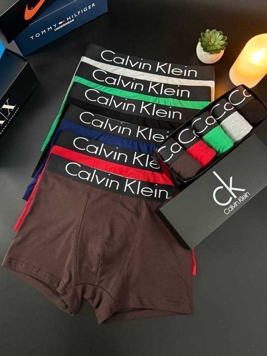 Чоловічі боксери Келвін Кляйн серія Black. Мужские трусы, хлопок