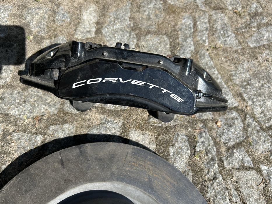 Chevrolet corvette c8 tylny zacisk hamulcowy tarcza hamulcowa tył