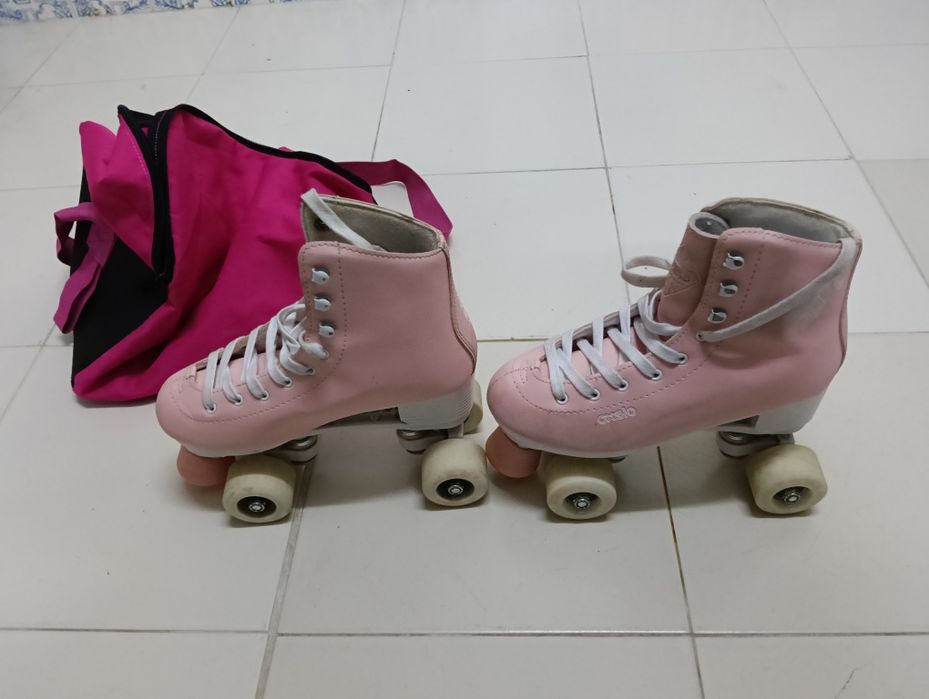 Patins 4 rodas menina