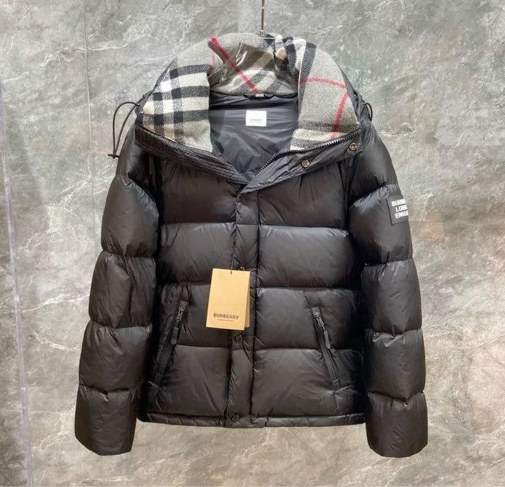 Пуховик burberry | куртка барбери