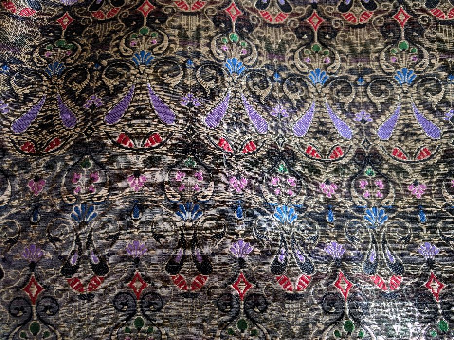 kapa / poszwa na koc haftowana jedwabna idealna na prezent