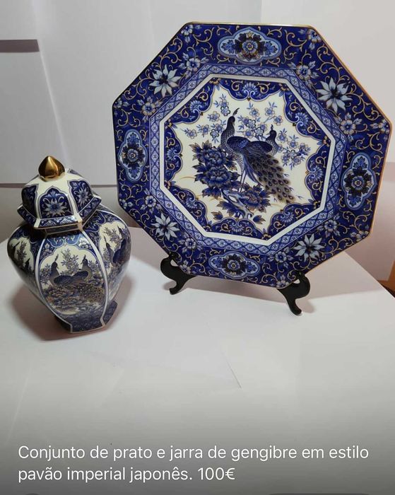Porcelana chinesa NOVA (preço por todas as peças)  (Negociável)