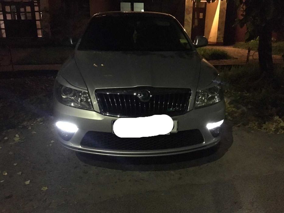 Передний бампер Skoda Octavia II A5 RS Шкода Октавия РС A5 ZPSK01