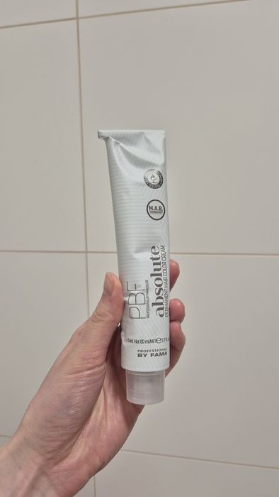 PBF absolute permanent hair color cream 1:2, kolor 9.29 (sand)