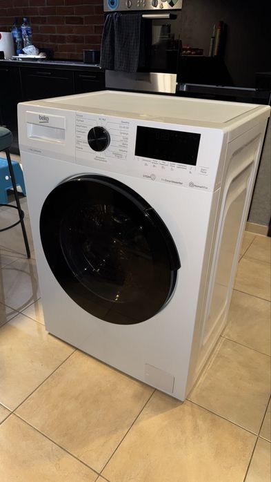 Pralka Beko WUE7626XBWS 7 kg SteamCure HomeWhiz Inverter – bardzo dobry stan