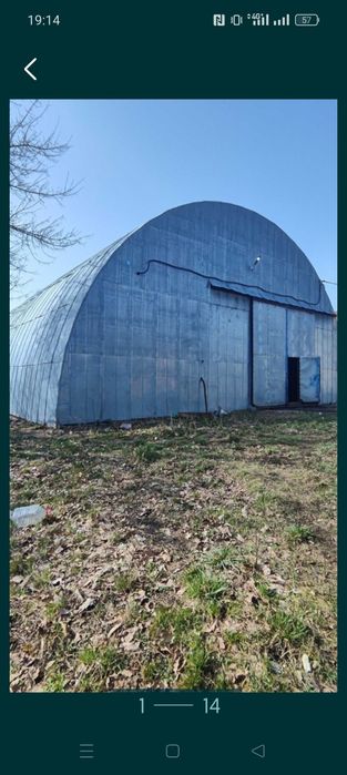 Продам складське приміщення с.Березівка ,500 м, 23 сотки  землі