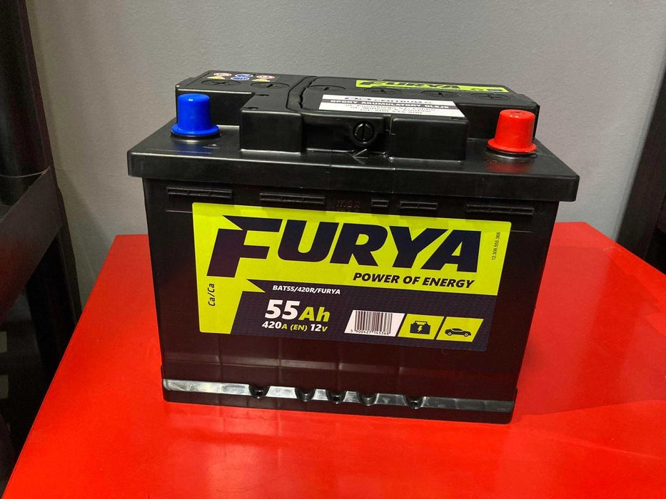 Lublin - Nowy akumulator FURYA 55Ah 420A 12V