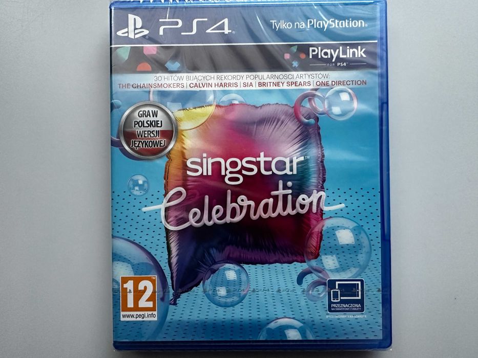 Gra PS4 Singstar Celebration stan NOWA Dubbing PL polska wersja PL