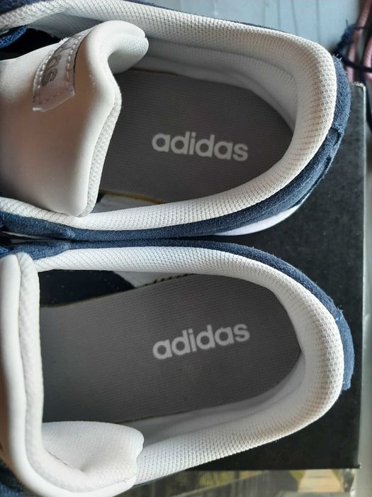 Sapatinhas azuis adidas 37 mulher como novas