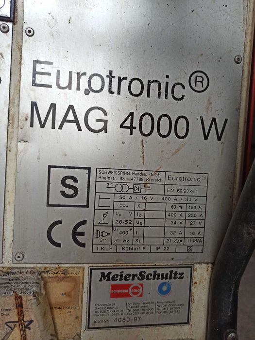 Німецький зварювальний полуавтомат EUROTRONIK, сварочний полуавтомат