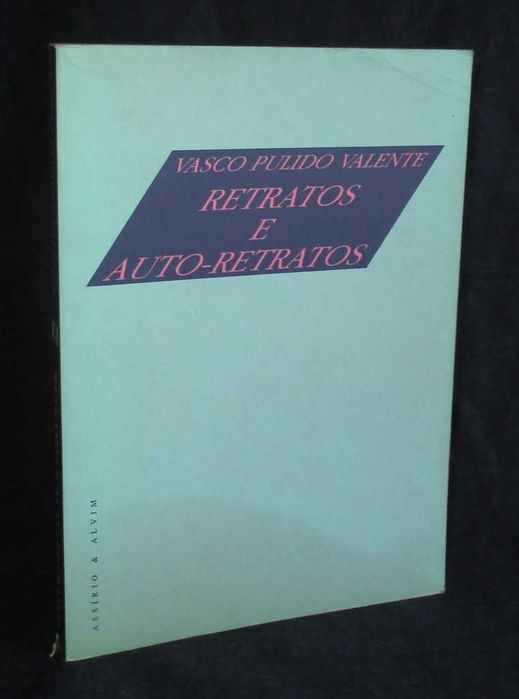 Livro Retratos e Auto Retratos Vasco Pulido Valente