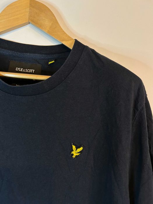 Koszulka Lyle & Scott czarna z logiem xxl