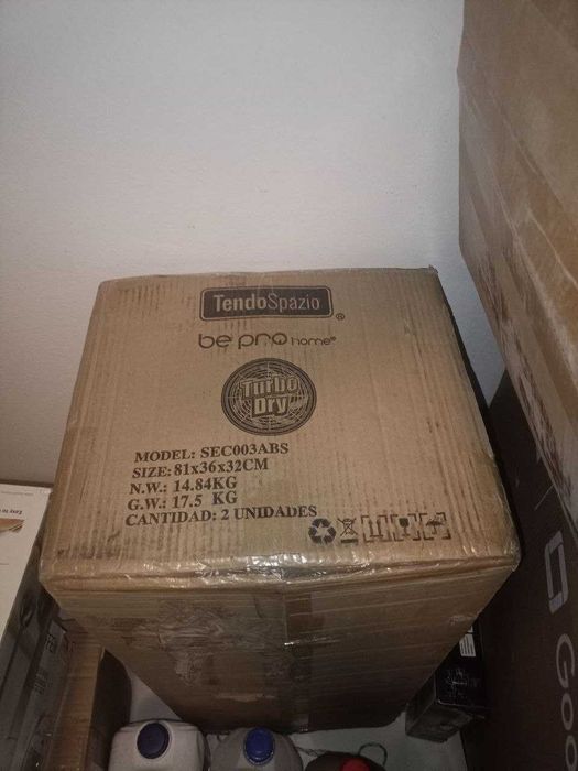 Secador de roupa elétrico BeproHome TendoSpazio TurboDry – NOVO, selado