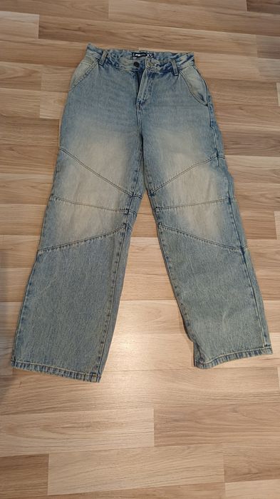 Spodnie jeansy baggy