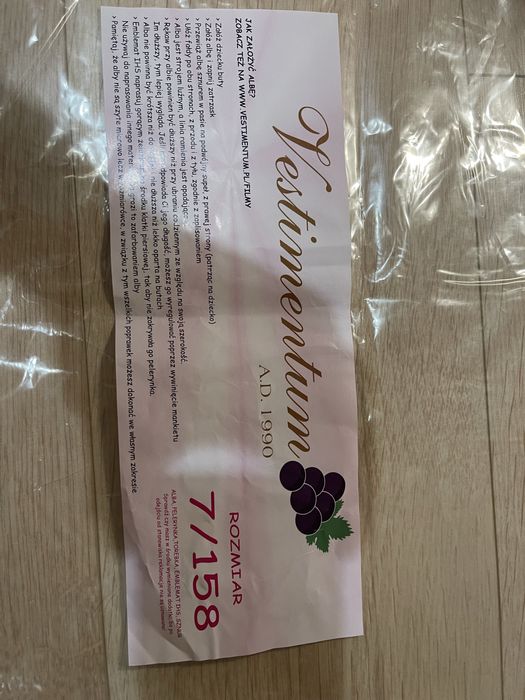 Alba komunijna dla dziewczynki 158 cm