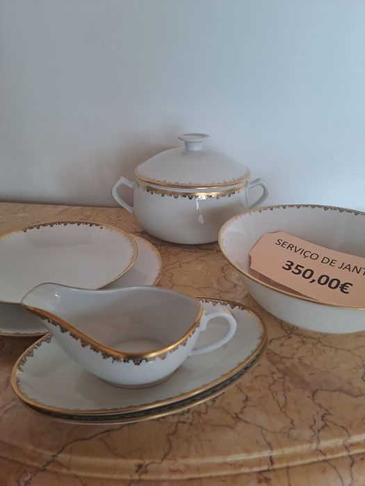 Serviço de Jantar Porcelana fina francesa