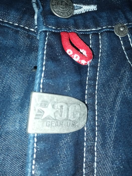 Calça ganga vintage baggy