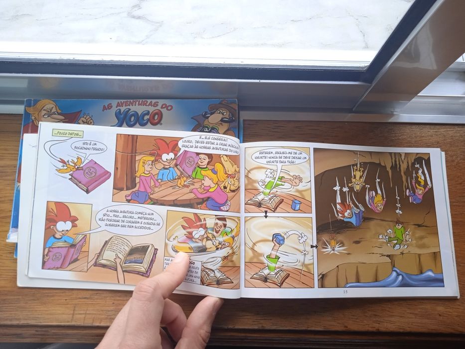 Banda desenhada "As aventuras do Yoco"