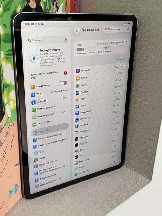 Планшет iPad Pro 11 4gen M2 128gb
