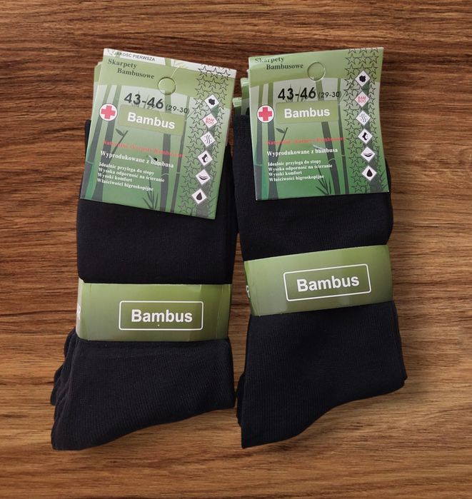 Skarpety męskie bambusowe 10 par