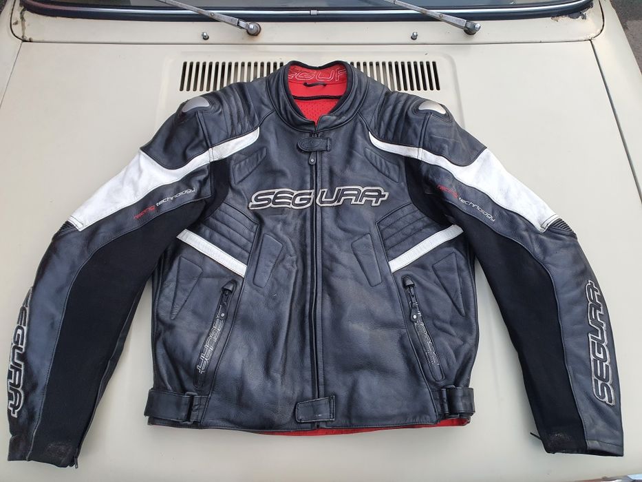 Шкіряна мотокуртка Segura, розмір 50, 52