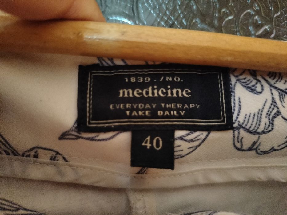 Casualowe spodnie we wzory, Medicine, rozm. 40
