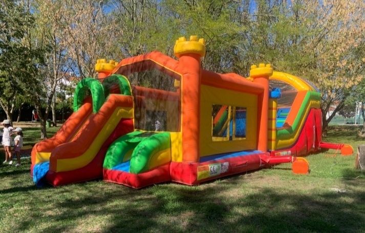 Insuflaveis low cost e animação infantil