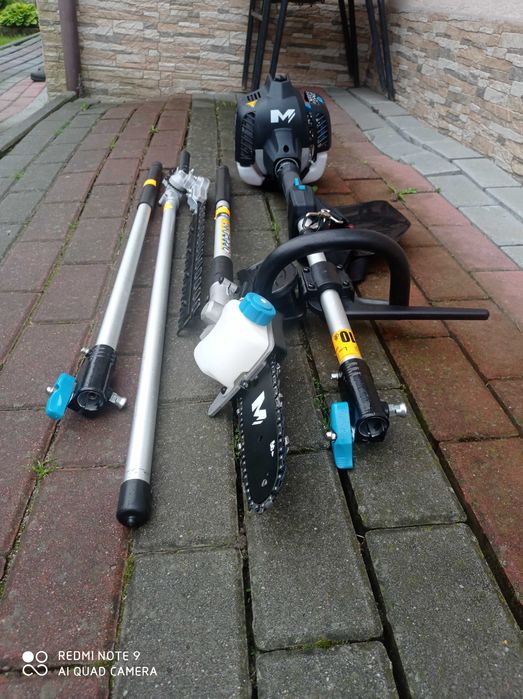 Pila spalinowa na wysiegniku macalistra+nozyce do tuii