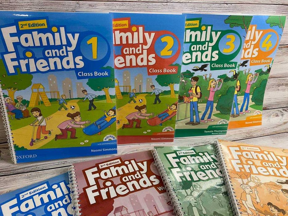 Family and friends 2nd ed Starter, 1,2,3,4,5 6 (репринт)