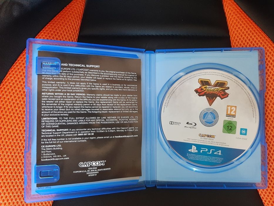 Street Fighter V Ps4 - Excelente Estado