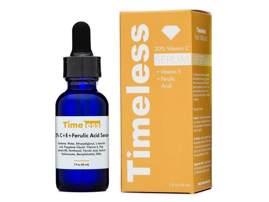 Serum Timeless 20% Vitamin C i Odżywiające serum TIMELESS Coenzyme Q10