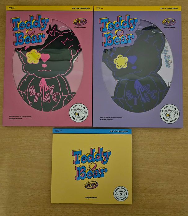 Álbuns STAYC - SO BAD a Teddy Bear