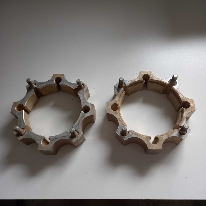 Alargadores de Jantes para moto 4