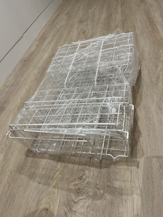 Conjunto 4 prateleiras organizadoras cesto + 1 suspensa para arrumação