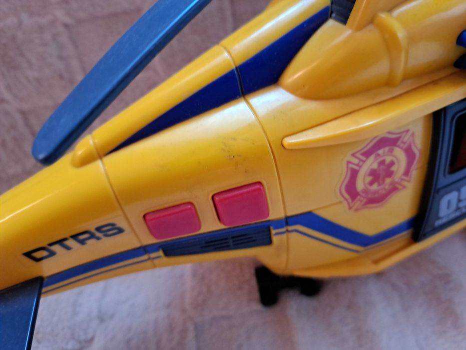 Duży helikopter dźwięki światła 42cm