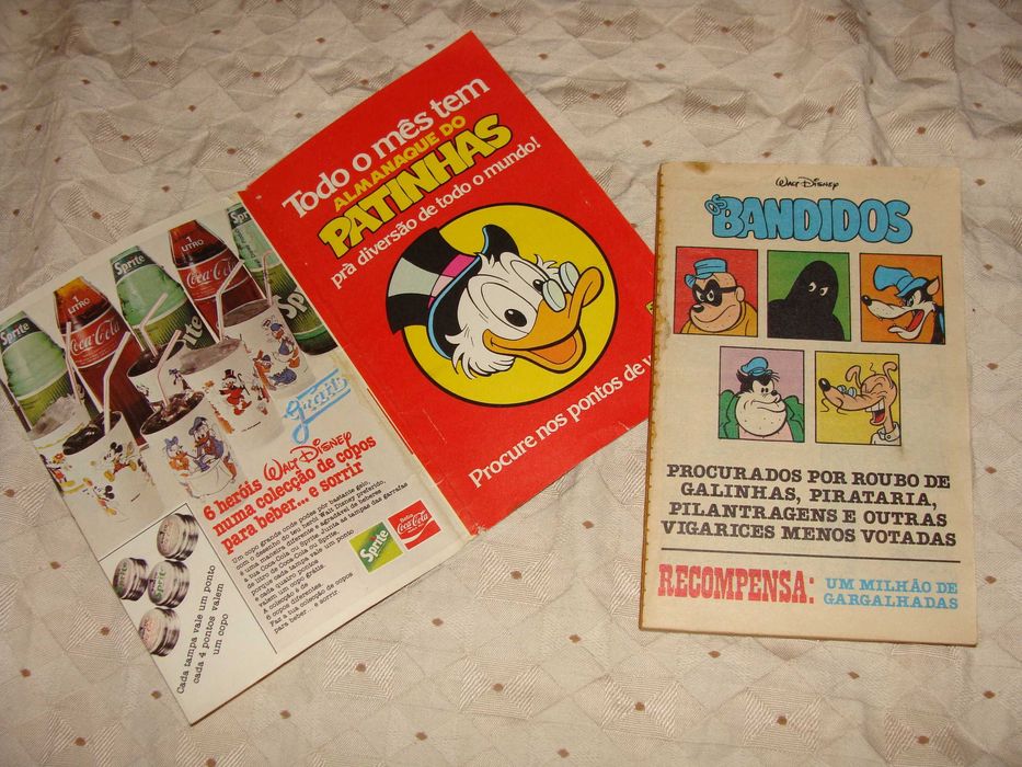 Livro de BD Disney Especial - Reedição Nº1 - Os Bandidos