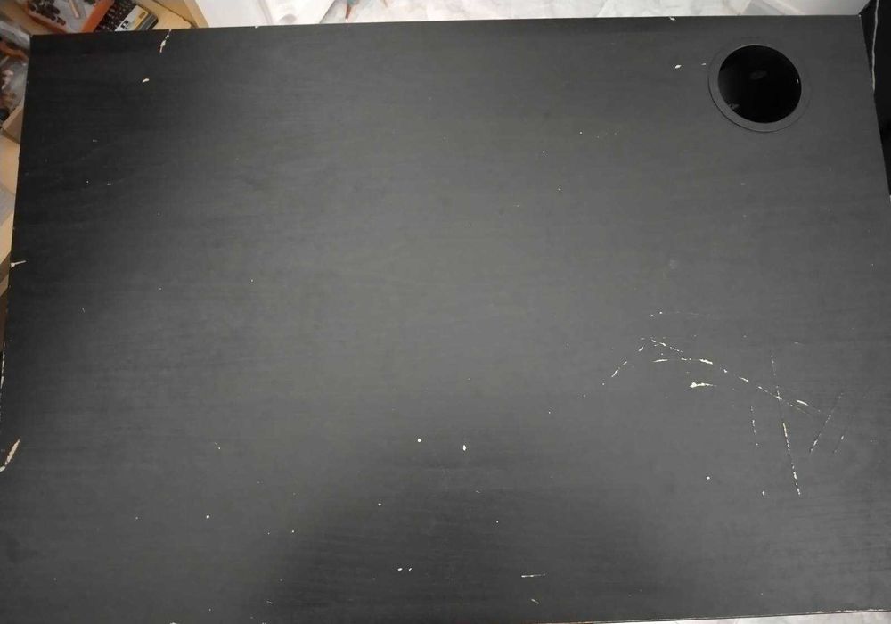 Secretária Preta Usada IKEA