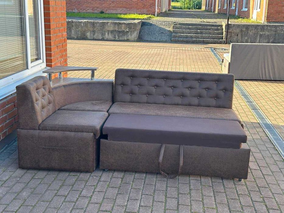 Кухонний куток, комфортний м'який кухонний уголок з миючої тканини