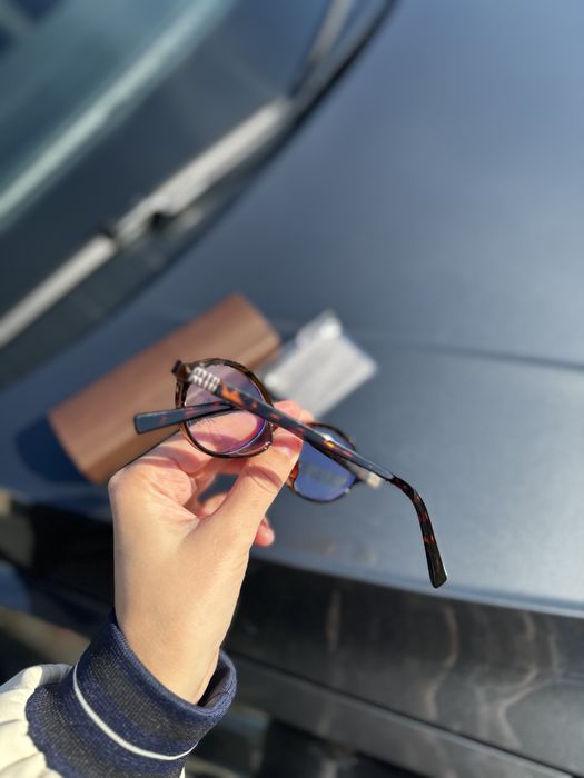 Окуляри для зору антиблікове покриття міу міу miu zara леопард очки