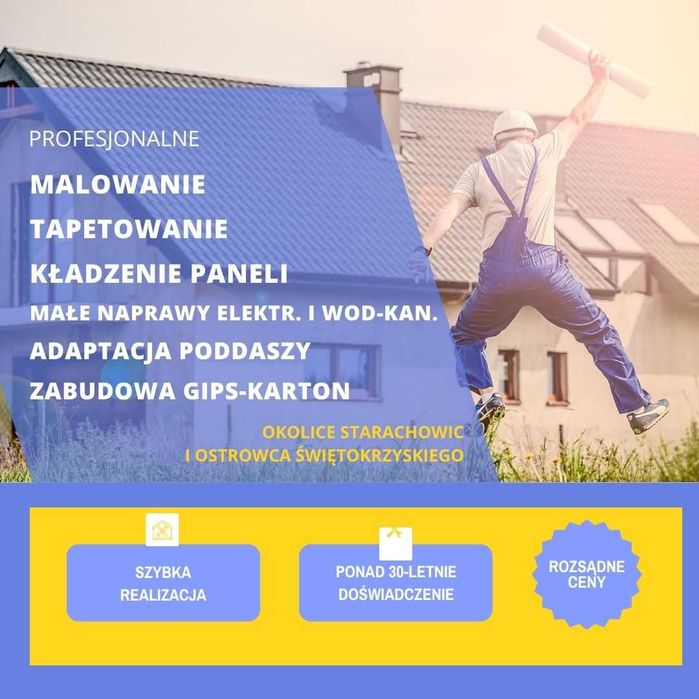 Usługi remontowe | Ostrowiec Św., Starachowice i okolice