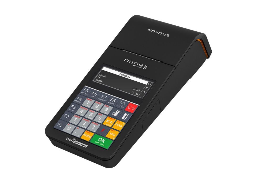 Kasa fiskalna Novitus Nano ONLINE WiFi LAN RATY 0% - 10x202,95