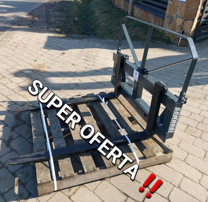 Osprzęt do ładowacza czołowego TUR ! Krokodyl do obornika SONAROL