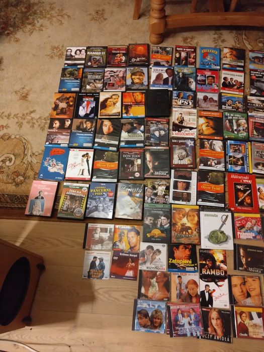 Kolekcja płyt dvd