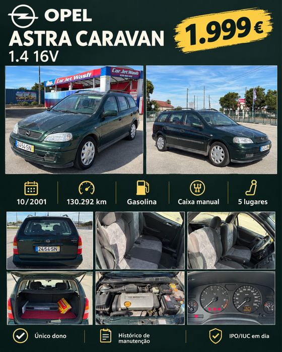 Astra 1.4 16v caravan 1 dono